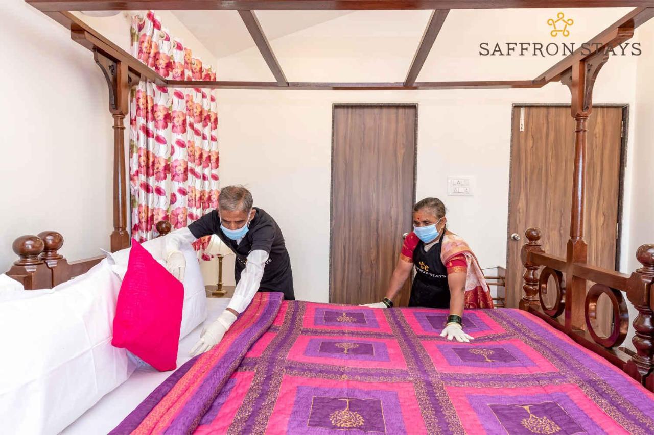 Saffronstays Horizon 360, Mahabaleshwar - Pet-Friendly Villa For Family Surrounded By Forest Views Eksteriør billede